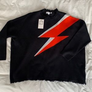 Lightening bolt sweater